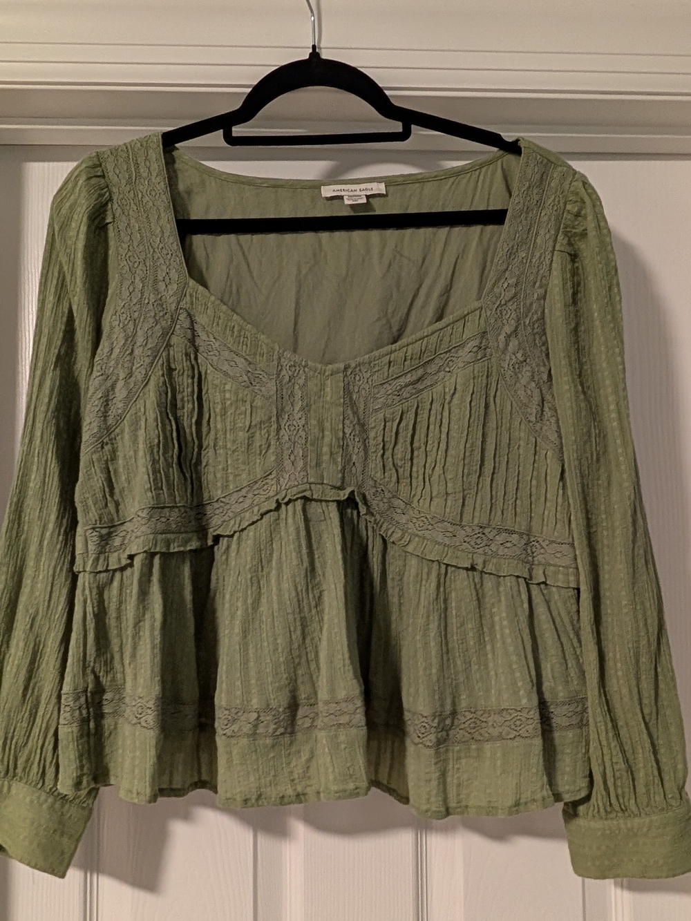 American Eagle Babydoll Top